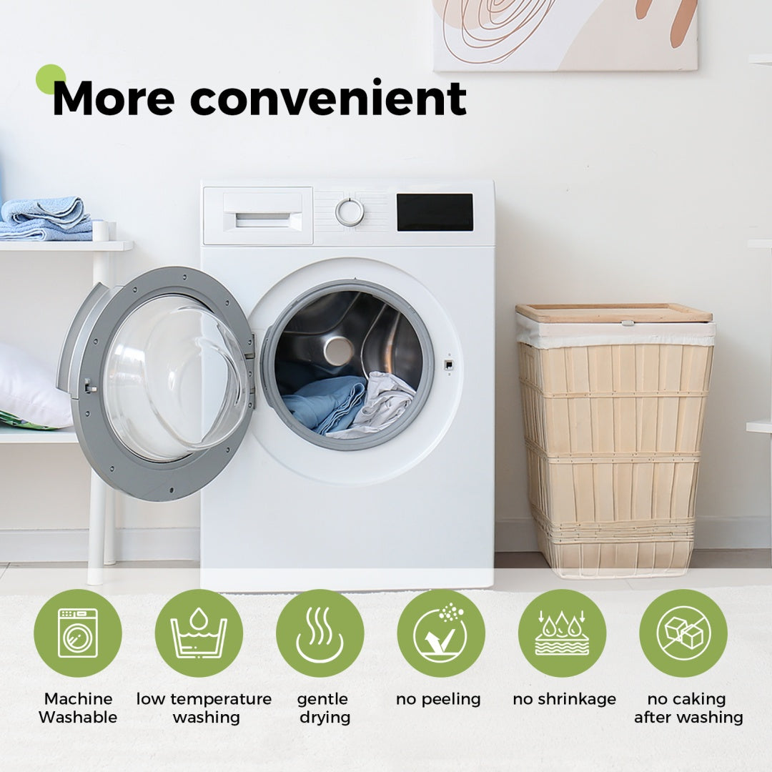 Mattress Protector, Thickened Mattress Pad With Bamboo Fiber Viscose Filling